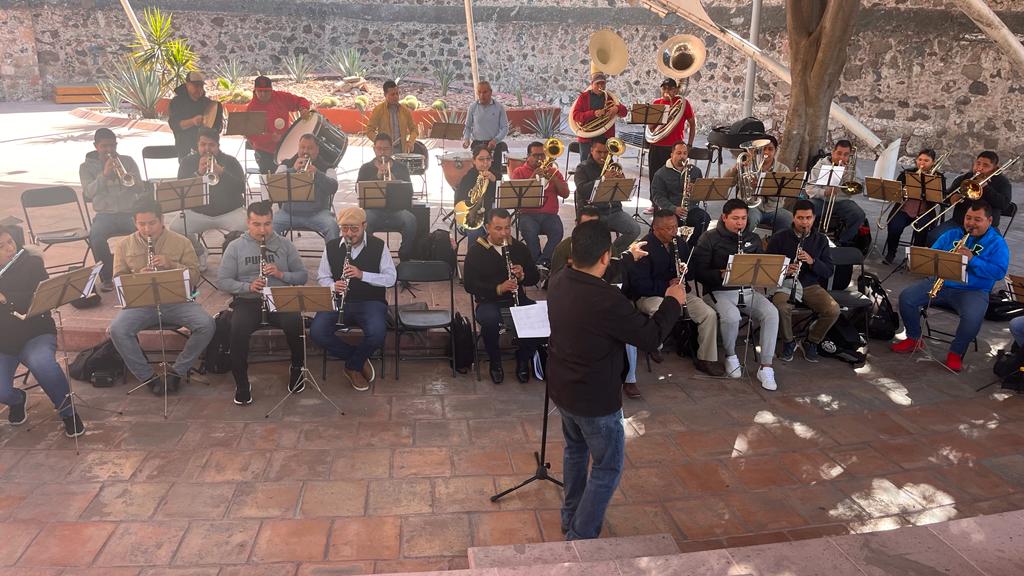 Invita la SECULT al público a presenciar los ensayos de la Banda Música del Estado