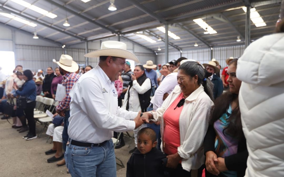 Apoya SEDEA a productores agrícolas, ganaderos y acuícolas de San Juan del Rio