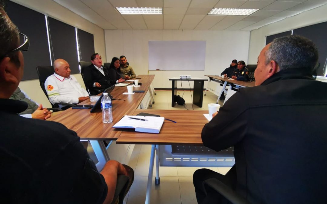 Refuerzan Protección Civil estatal y Bomberos de los municipios de Querétaro coordinación