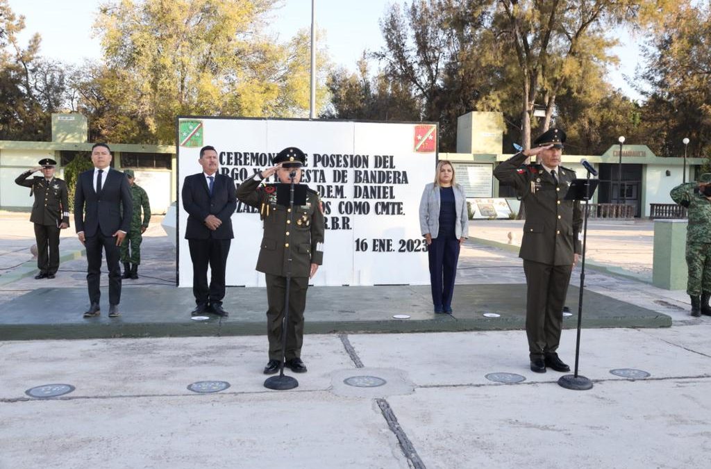 Atestigua Lupita Ramírez Toma de Protesta de Comandante del 1er. Regimiento Blindado de Reconocimiento.