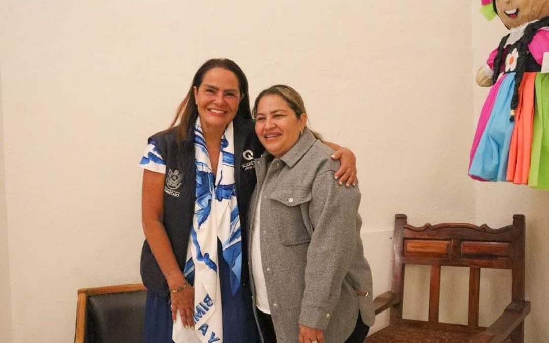 Marina Ponce y Marisol Kuri fortalecen lazos en beneficio de las mujeres.