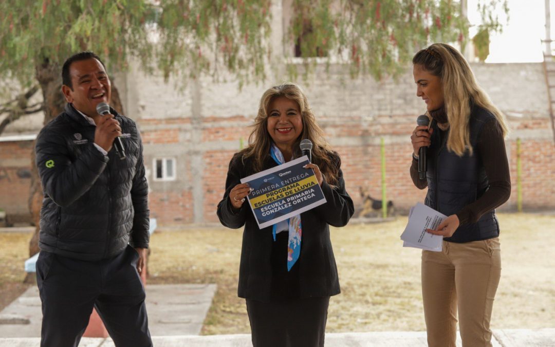 Municipio de Querétaro pone en marcha el programa Escuela de Lluvia