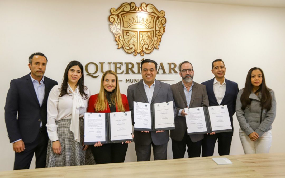 Convenio de colaboración entre el Municipio de Querétaro y el Tribunal Electoral de la Federación
