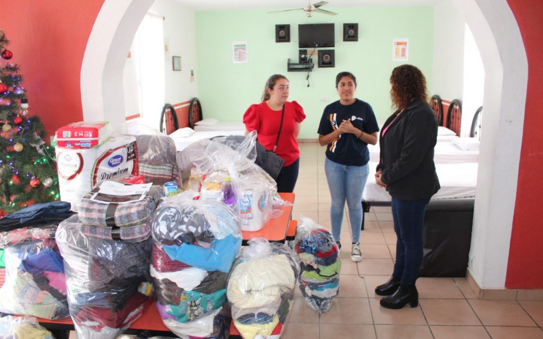 Recibe albergue donativo ciudadano