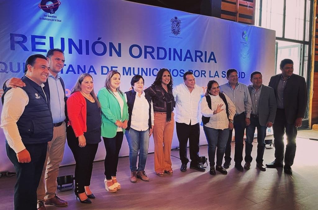 Landa presenta proyecto en la Red de Municipios por la Salud.