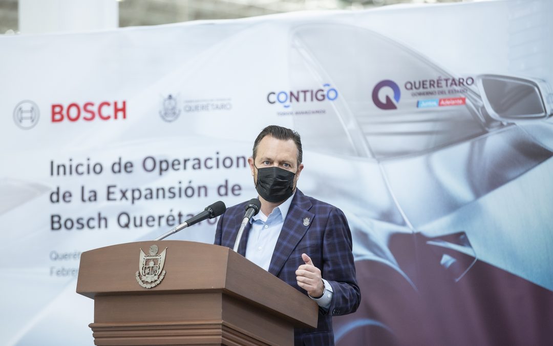 Bosch amplía operaciones en Querétaro con una inversión de 146 millones de dólares