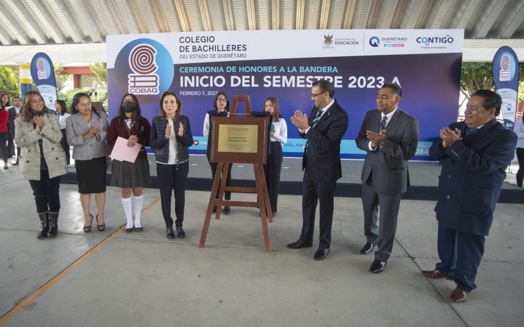 Inician semestre más de 31 mil estudiantes de COBAQ