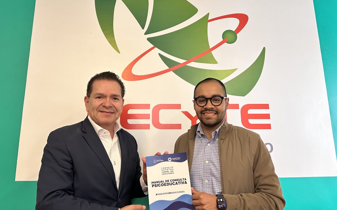 Recibe CECyTEQ Manual de Consulta Psicoeducativa por parte del CECA