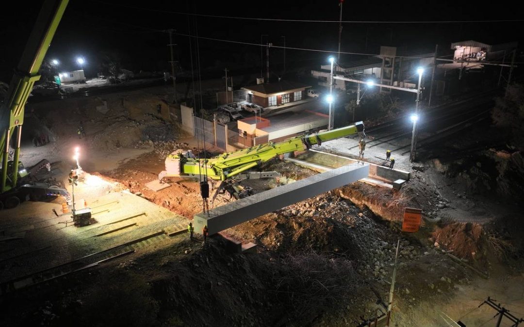 Registra avance del 80% ampliación de puentes de Av. Tecnológico en SJR