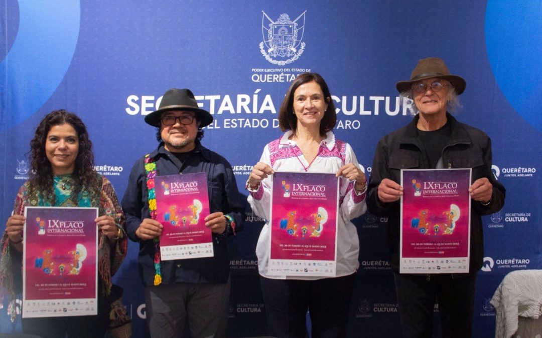 Alistan en Querétaro la novena edición del FLACO