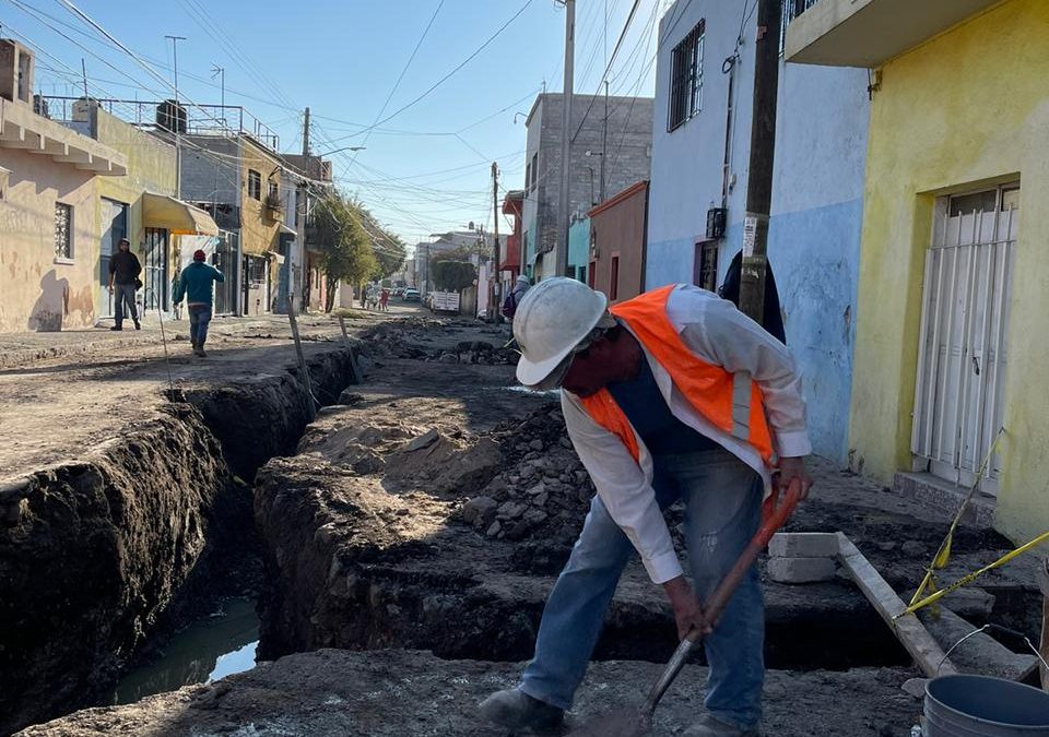 Tubería de drenaje en calle Fraternidad tiene un 25% de avance: CEA