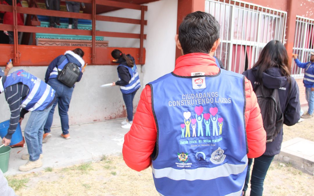 COBAQ y CESPQ realizan jornada de rehabilitación y limpieza en plantel Real de San Miguel