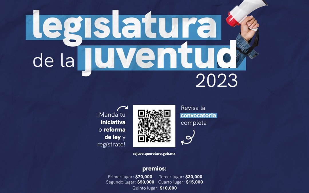 Más de 170 mil pesos en premios para Legislatura de la juventud