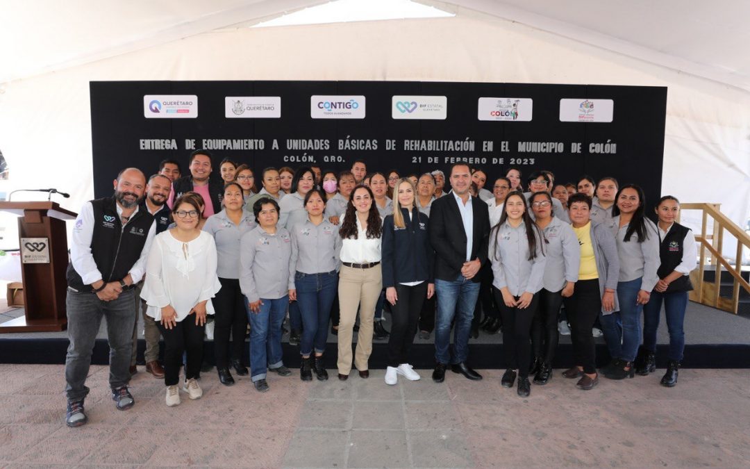 Fortalece DIF Estatal las Unidades Básicas de Rehabilitación municipales