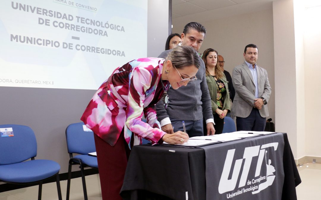 UTC y Municipio de Corregidora firman convenio para capacitación de emprendedores
