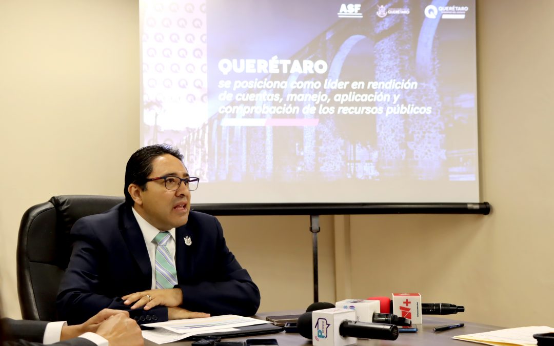 Querétaro, líder en rendición de cuentas: ASF