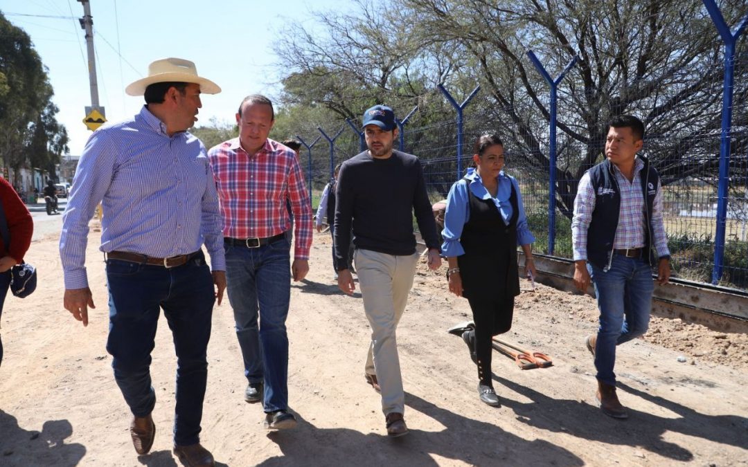 Realiza SEDESOQ supervisión de obra en San Juan del Río