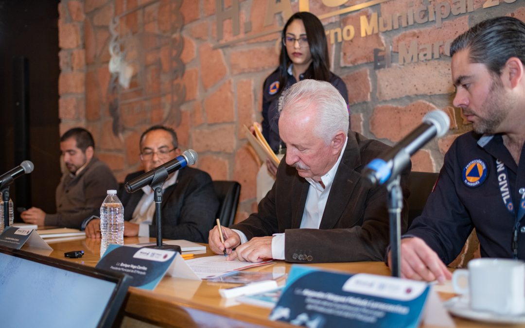 Preside Enrique Vega Sesión Ordinaria del Consejo Municipal de Protección Civil 2023