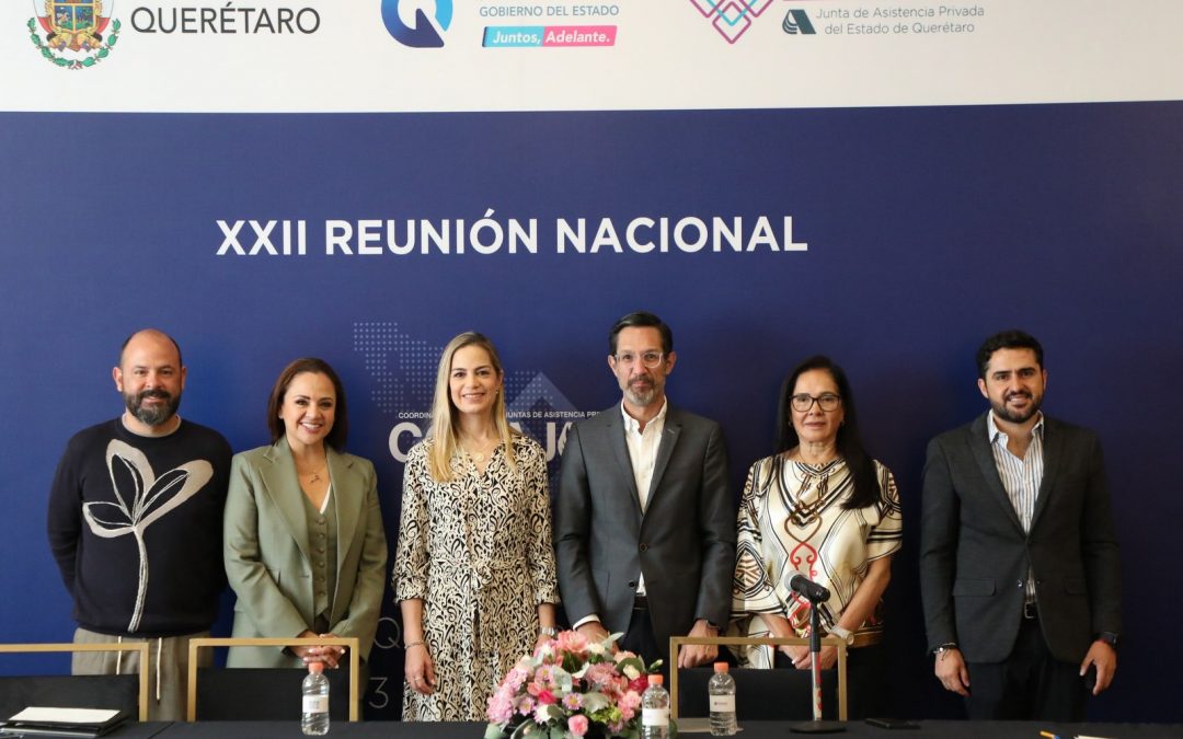 Participa titular de SEDIF en la XXII Reunión del Consejo Nacional de la Junta de Asistencia Privada
