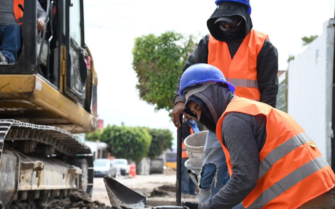 Realiza CEI mejoramiento de calles en El Garambullo