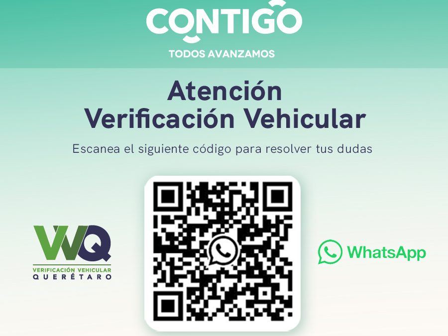 SEDESU atenderá dudas de Verificación Vehicular a través de WhatsApp