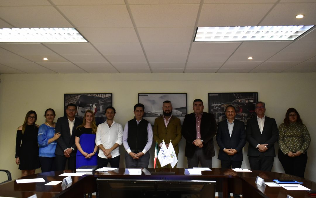 Acuerdan UNAQ y ECNOLOGY contribuir al desarrollo de la industria aeronáutica