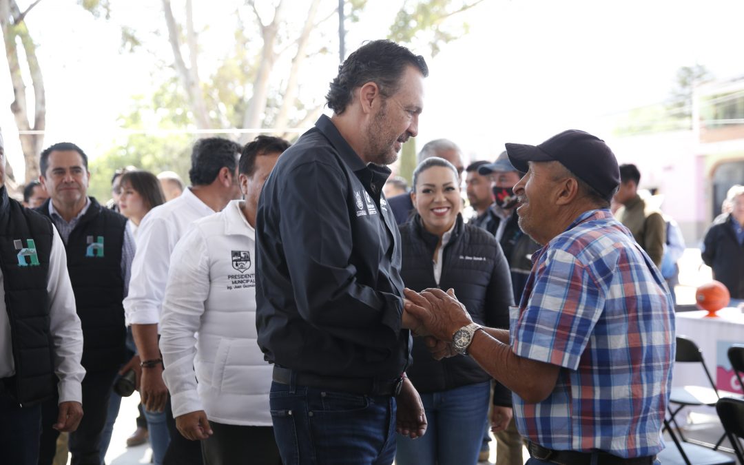 Encabeza Mauricio Kuri jornada Aquí Contigo en Huimilpan