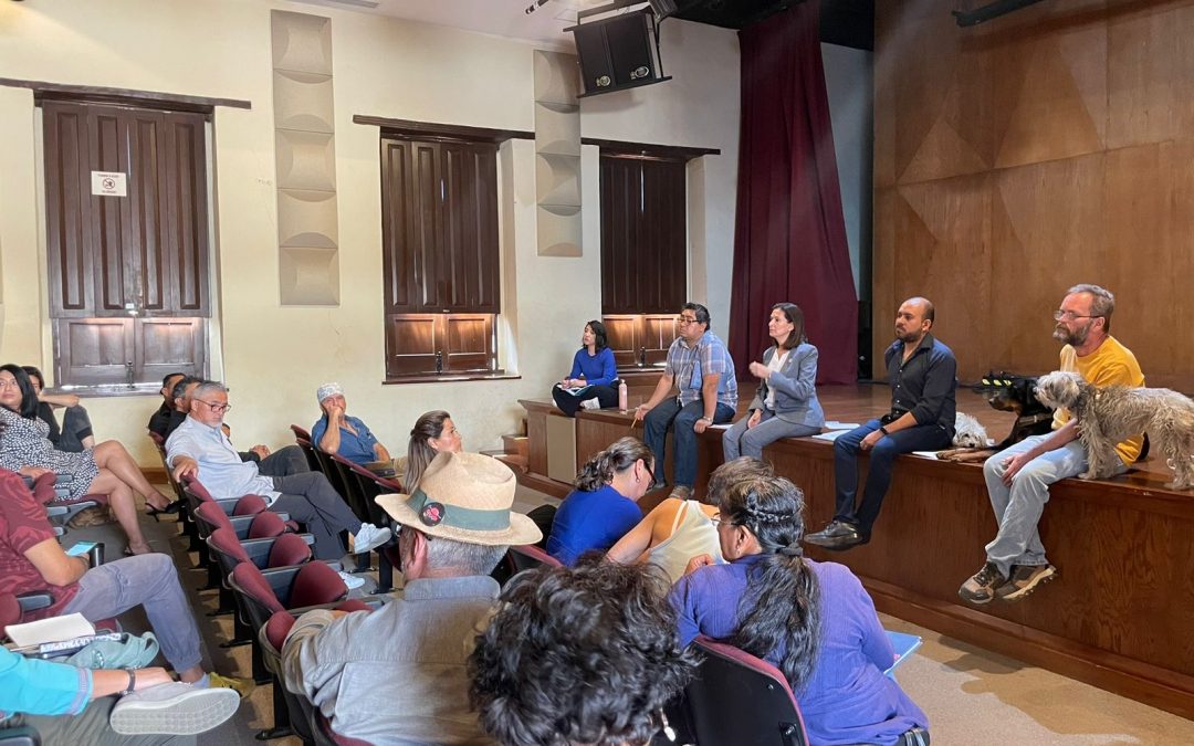 Se reúne Secretaria de Cultura con la comunidad teatral del estado