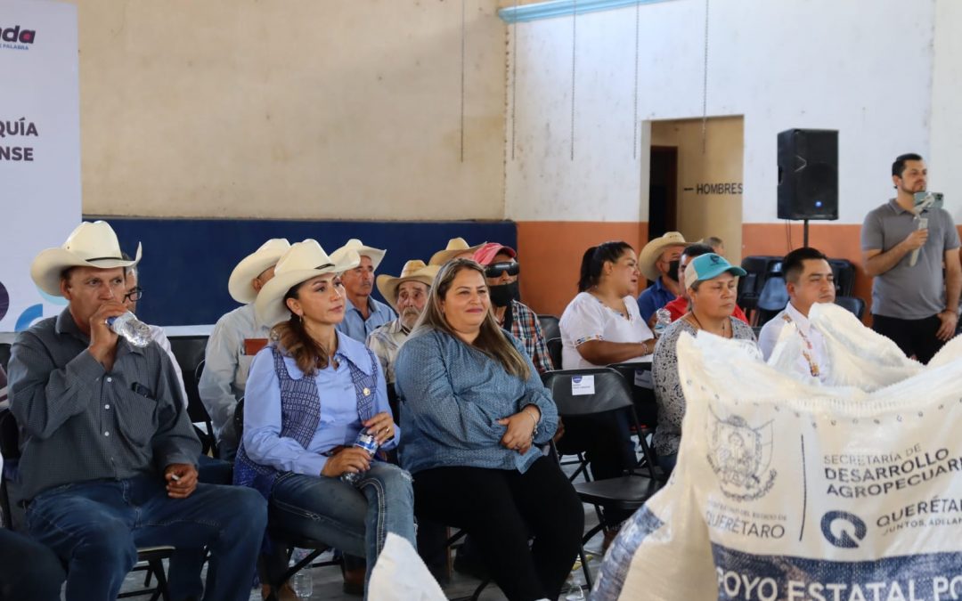 Entregan apoyo para el campo landense.