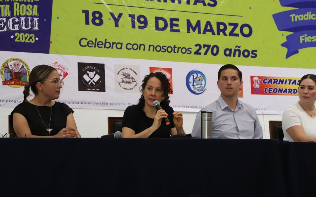 Festejarán el 270 Aniversario de Santa Rosa Jáuregui