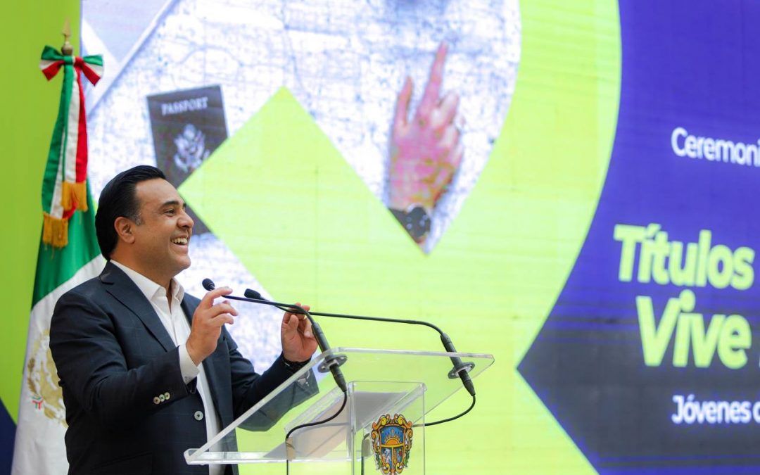 Apoyamos a los jóvenes que se esfuerzan por vivir grandes experiencias: Luis Nava