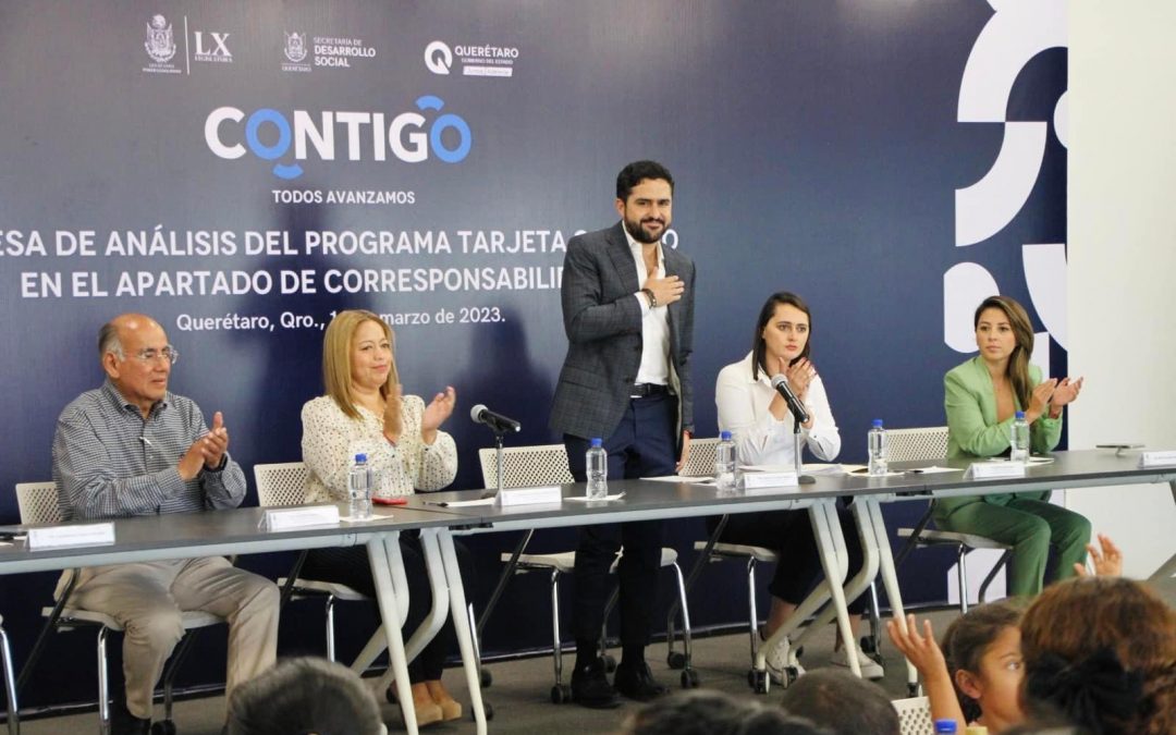 Pinal de Amoles presente en Mesa de Análisis de Tarjeta Contigo