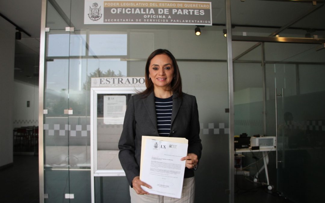 Diputada Dulce Ventura Rendón entrega en Oficialía de Partes, su informe de  Actividades Legislativas