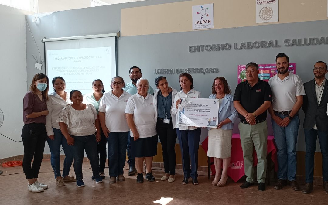 Certifica SESA Entornos Saludables en Jalpan de Serra