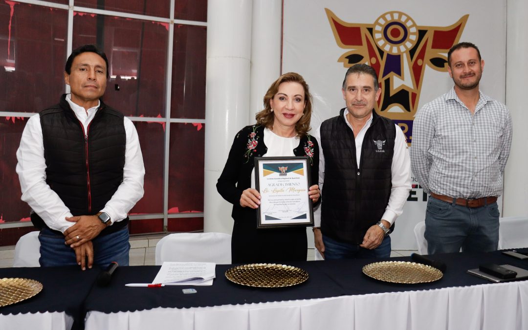 Lupita Murguía fortalece lazos con el sector ganadero