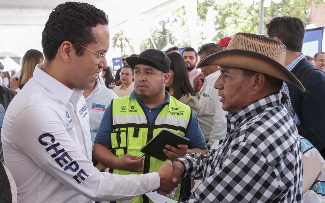 Jornada Aquí Contigo da respuesta a habitantes en Amealco