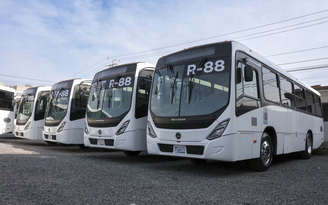 Concesionario Bus Control renueva flota de la ruta 88