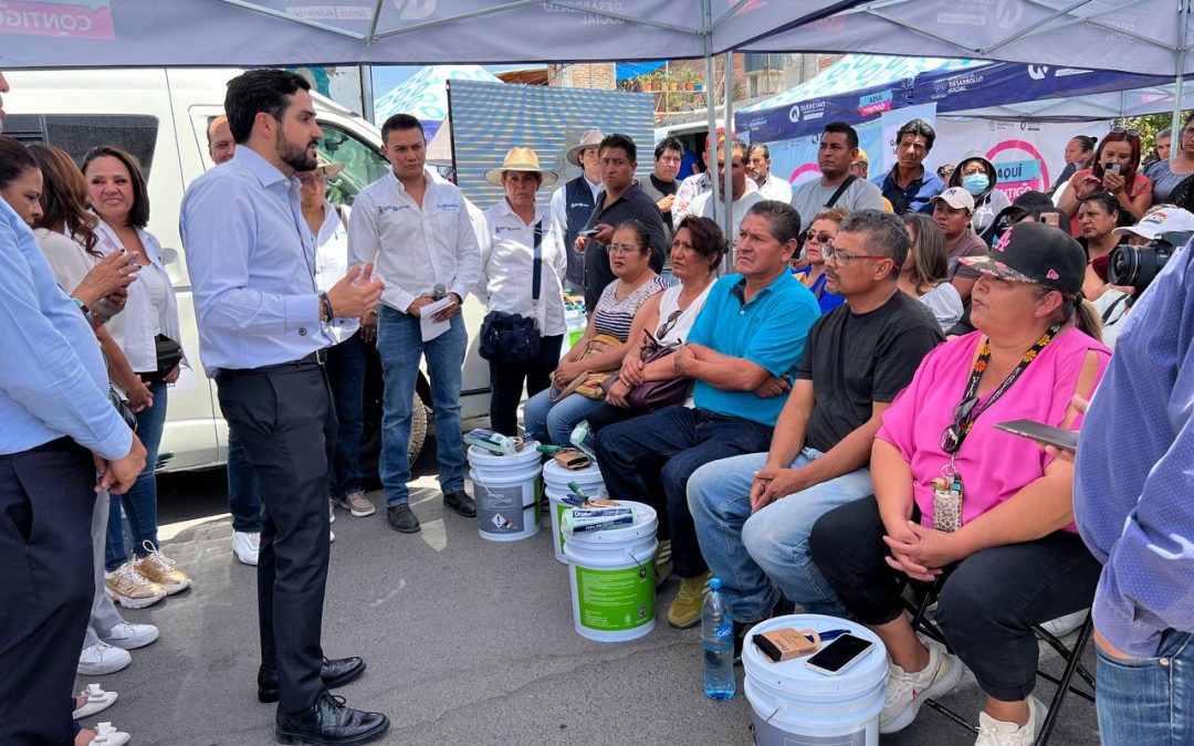 Realiza SEDESOQ Jornada Contigo en San Juan del Río