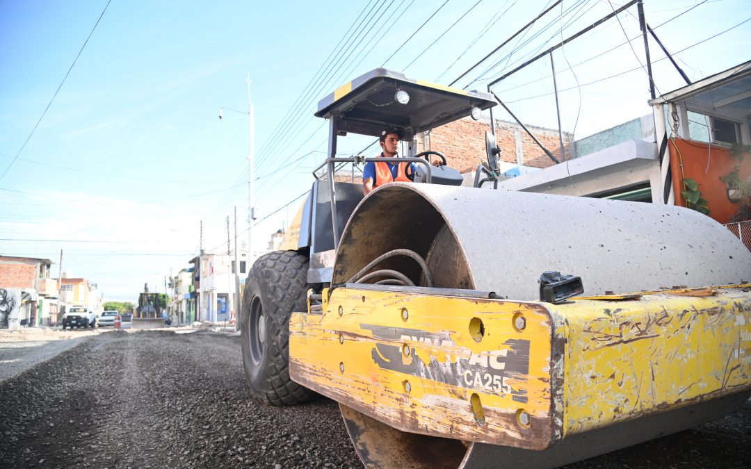Presentan obras sociales en el fraccionamiento Garambullo avance del 65%