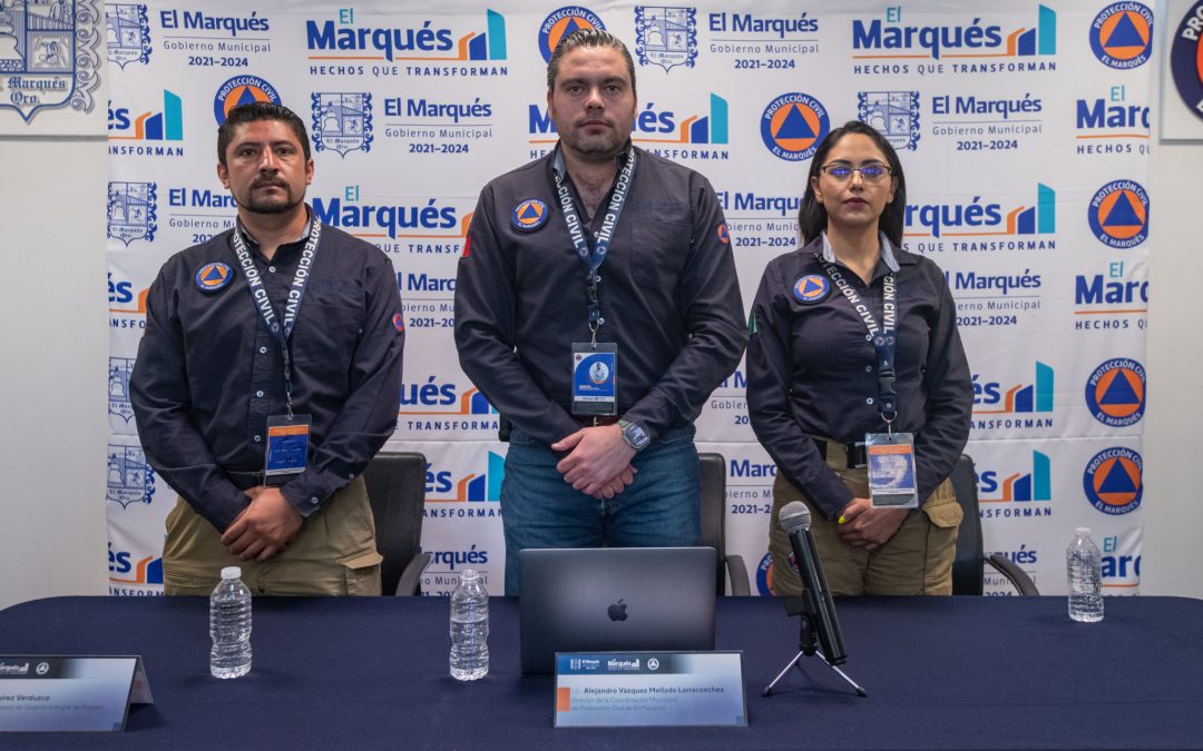 Protección Civil de El Marqués presenta Operativo de Semana Santa 2023