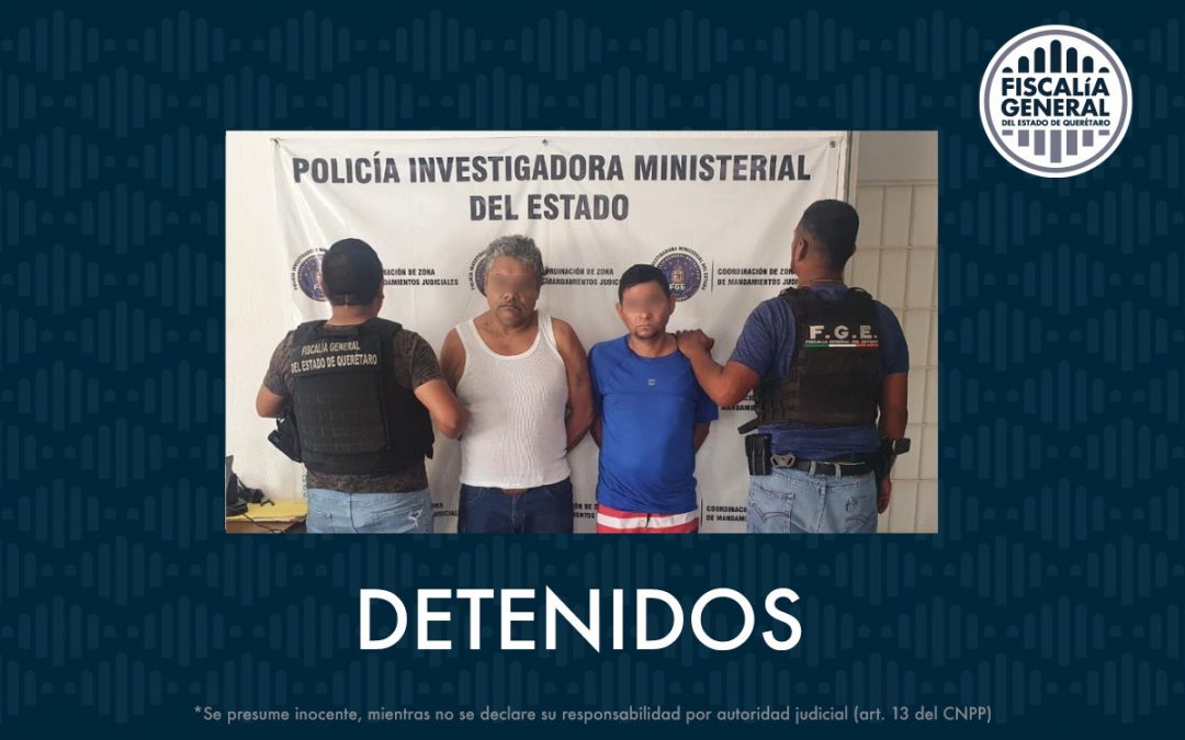 Dos detenidos por homicidio en Santa Rosa Jáuregui