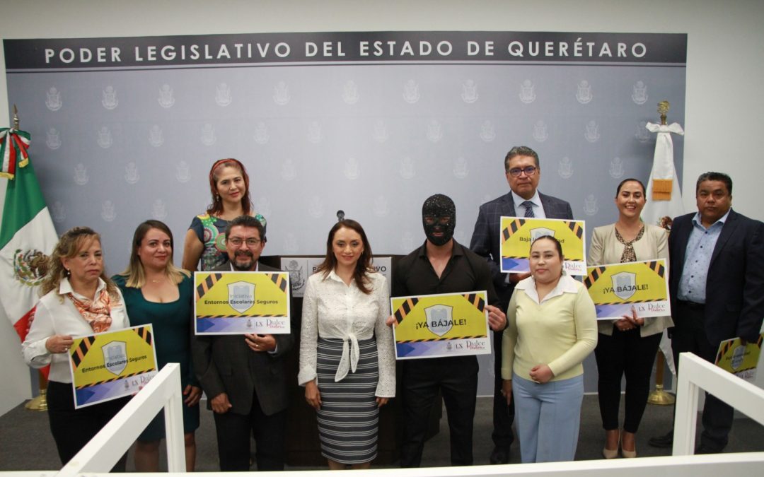 Diputada Dulce Ventura Rendón presenta iniciativas para crear Entornos Escolares Seguros en el estado y el país