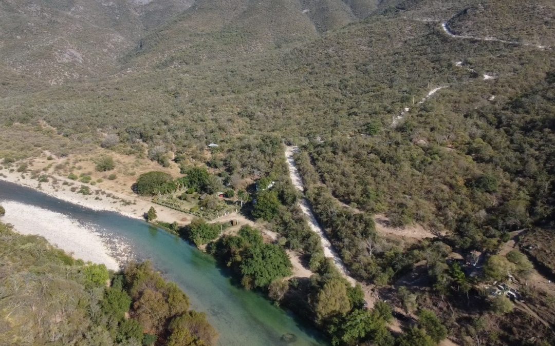 Queda listo el acceso al Río Santa María, en la localidad de las Nuevas Flores, Tancoyol.