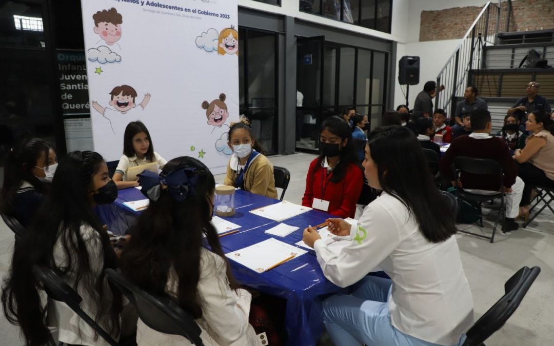 Se llevó a cabo la elección de “Las niñas, niños y adolescentes en el Gobierno 2023”