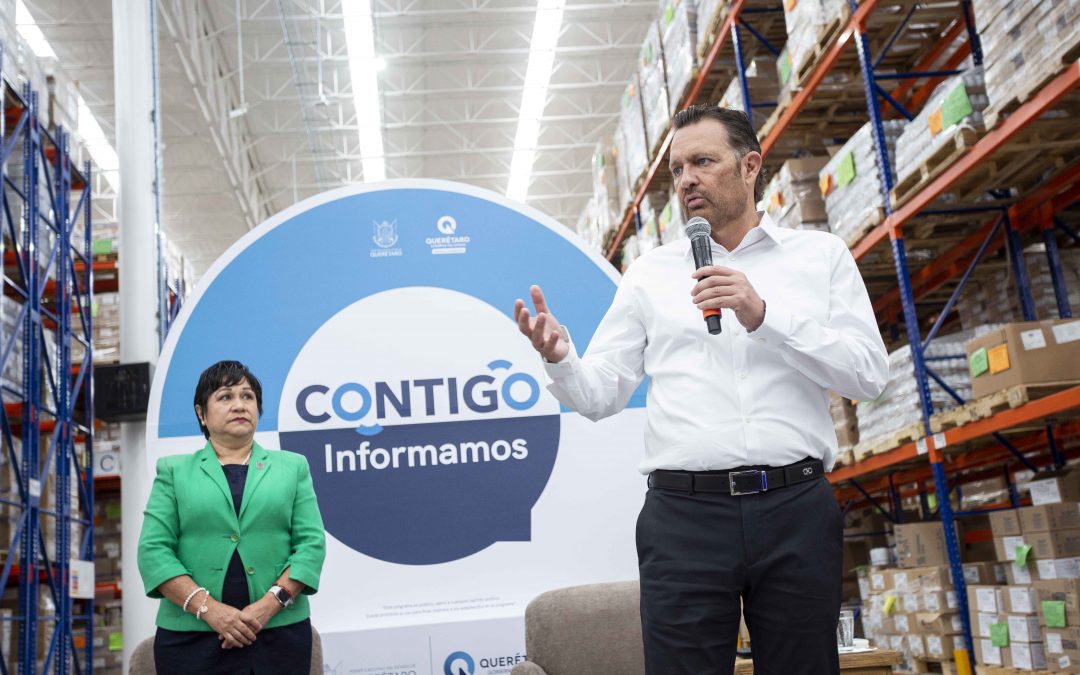 En Querétaro se garantiza el abasto de medicamentos: Gobernador