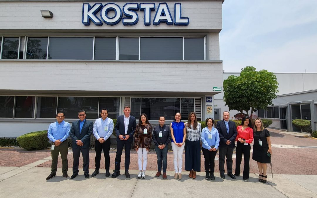 Fortalece ST vínculos con Kostal Mexicana