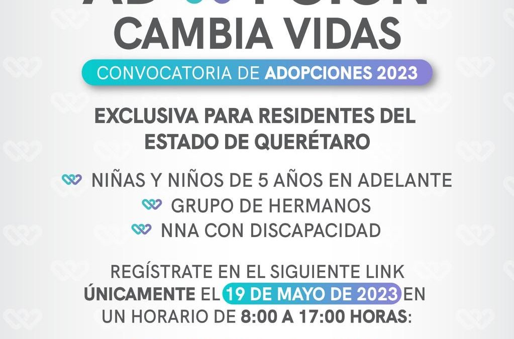 Abre DIF Estatal convocatoria de adopciones especiales 2023