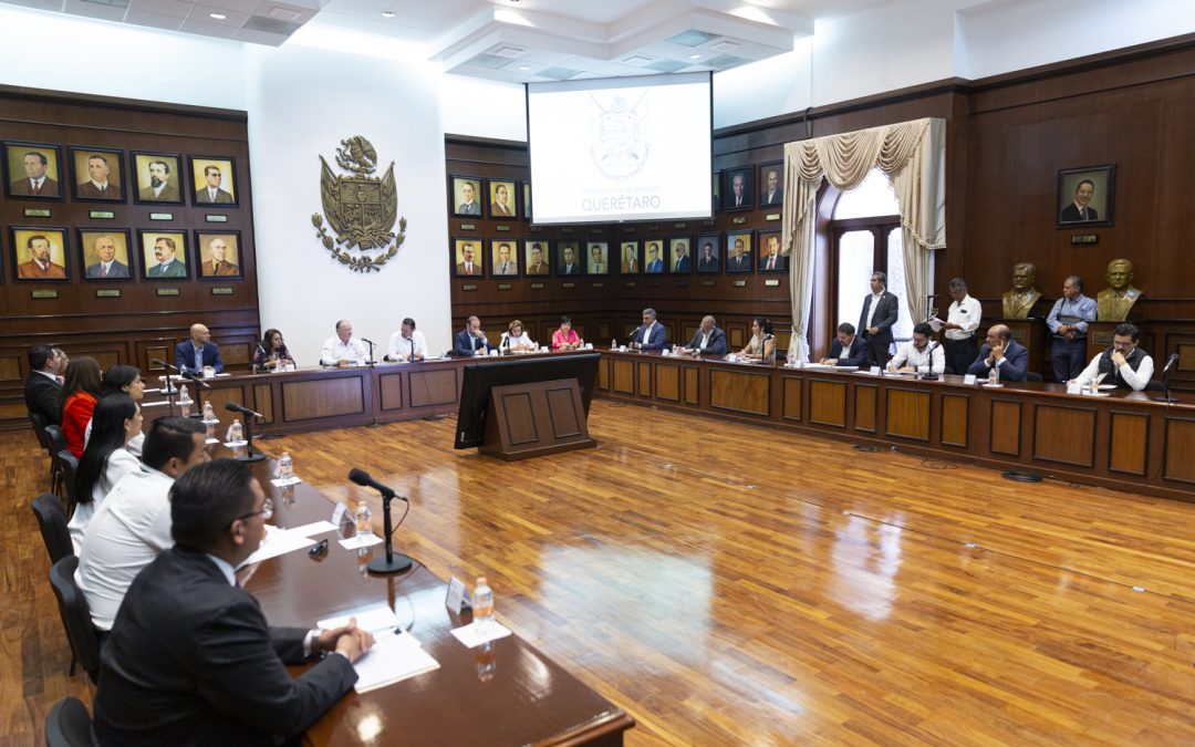 Mauricio Kuri coordina esfuerzos con delegados y representantes del Gobierno Federal