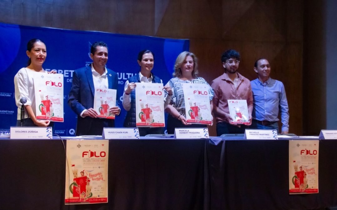 Anuncia Secretaria de Cultura participación de Querétaro en la Feria Iberoamericana del Libro Orizaba 2023
