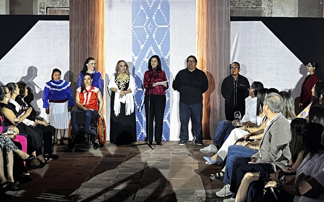 Exponen trabajo artesanal en la pasarela Nthoki’ye, ma mengu